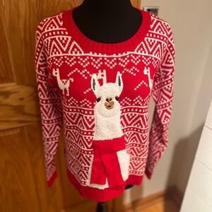 Llama Christmas Sweater